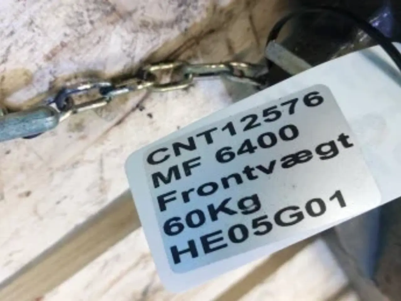 Billede 10 - Massey Ferguson 6400 Frontvægt 60 Kg