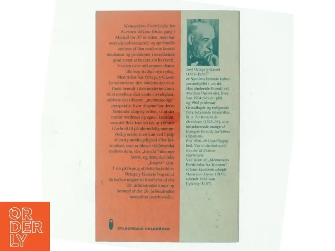 Billede 3 - Menneskets fordrivelse fra Kunsten af Jose Ortega y Gasset (bog)