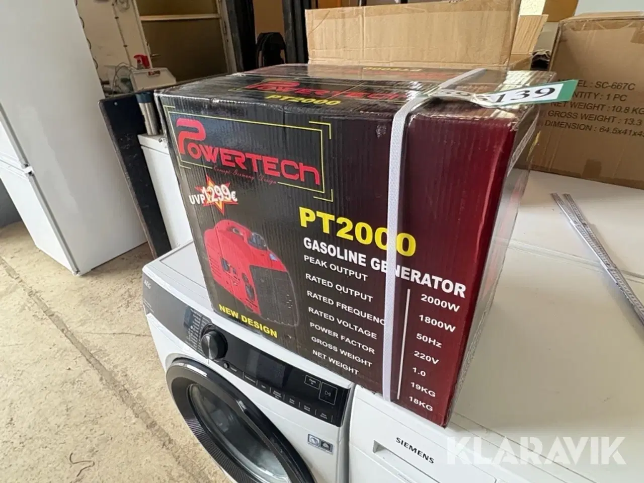 Billede 2 - Generator Powertech PT2000
