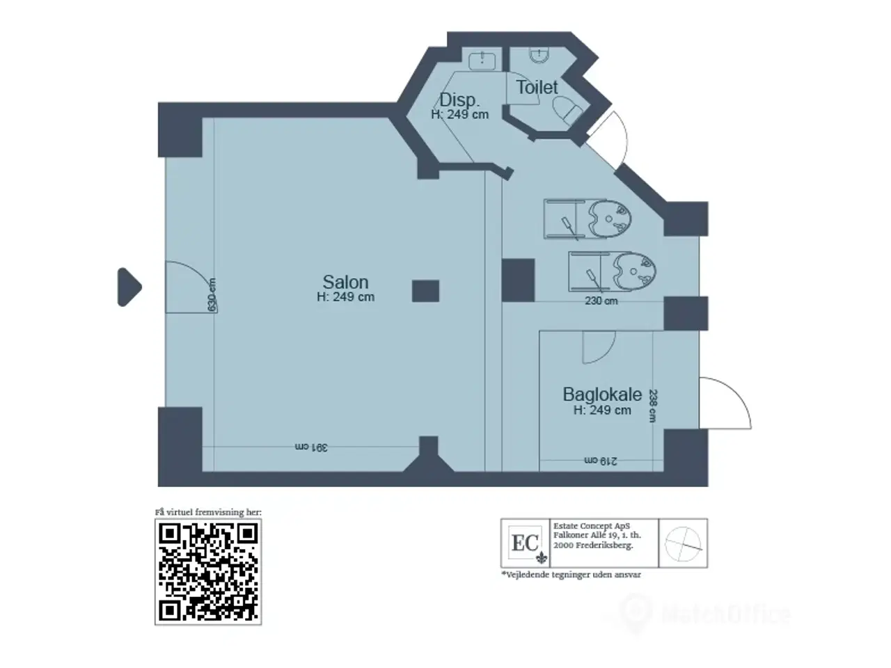 Billede 14 - SÆLGES: Turnkey frisørsalon med fuld inventarpakke – midt på Valby Langgade