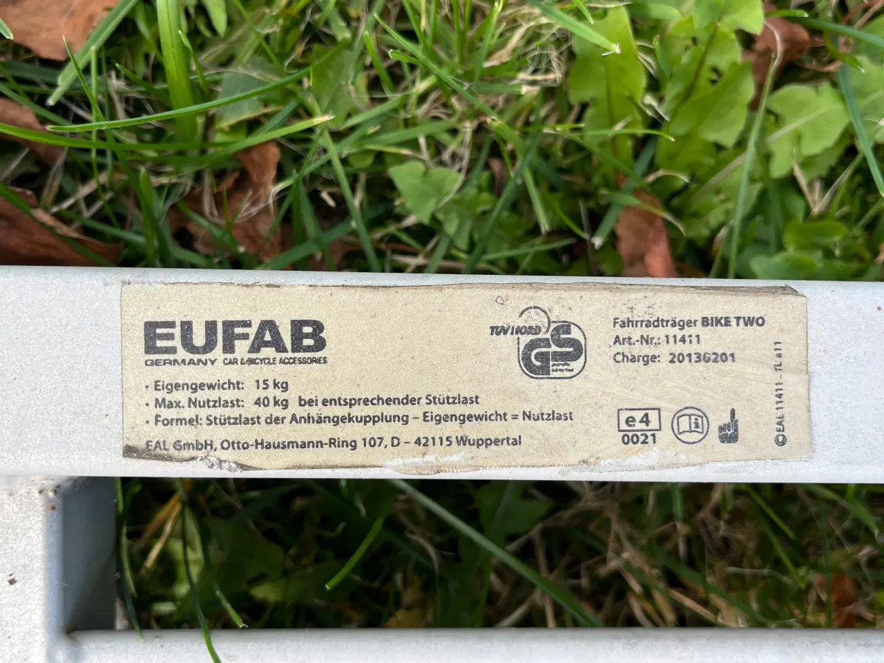 Billede 2 - Cykel stativ til anhængertræk