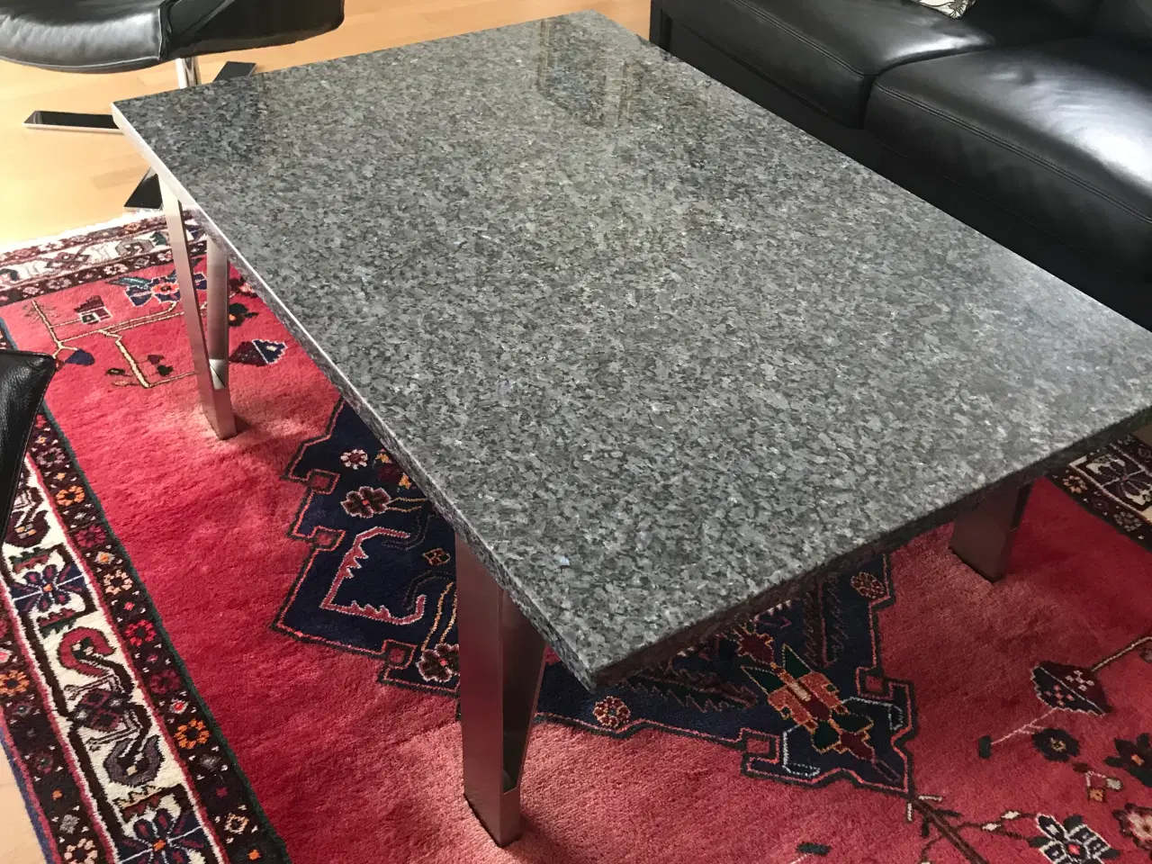Billede 2 - Sofabord i poleret granit