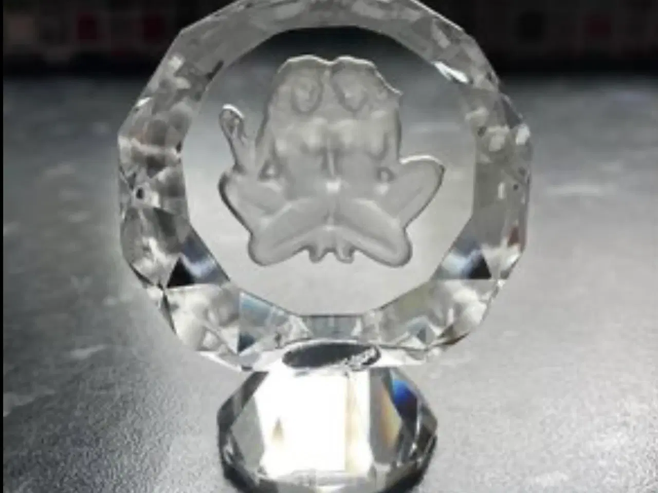 Billede 6 - Retro miniature dekoration af ægte krystal