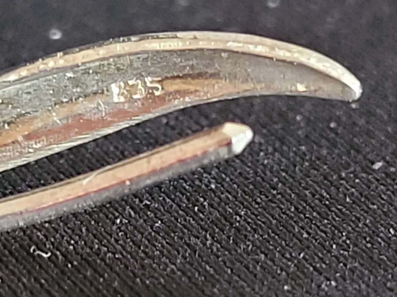 Billede 3 - Sølv retro øreringe