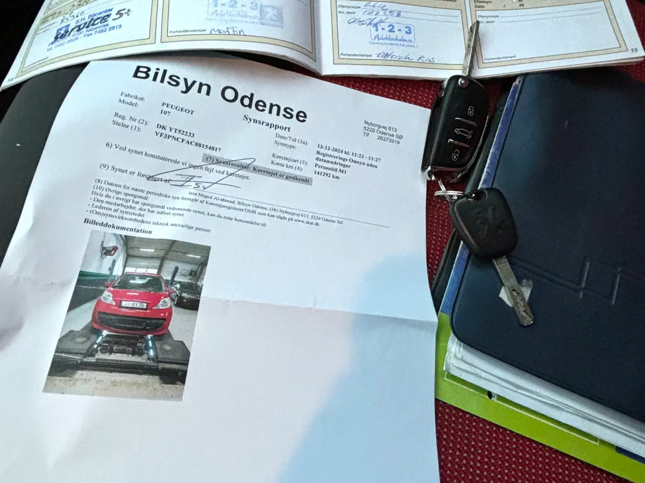 Billede 2 - NYSYNET PEUGEOT 107 KM 141.XXX