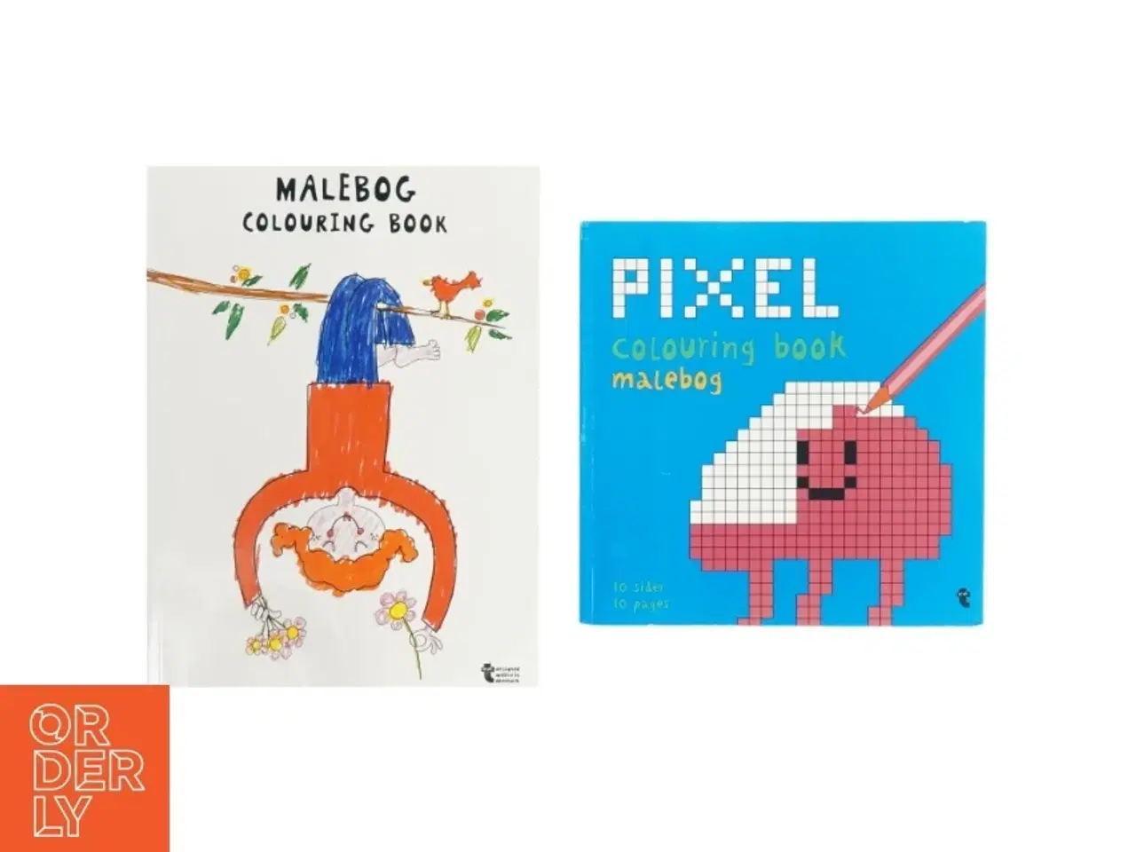 Billede 1 - Malebog bøger 2 styks, nye