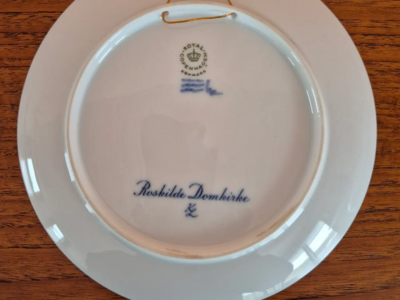 Billede 2 - Platte fra Royal Copenhagen med Roskilde Domkirke