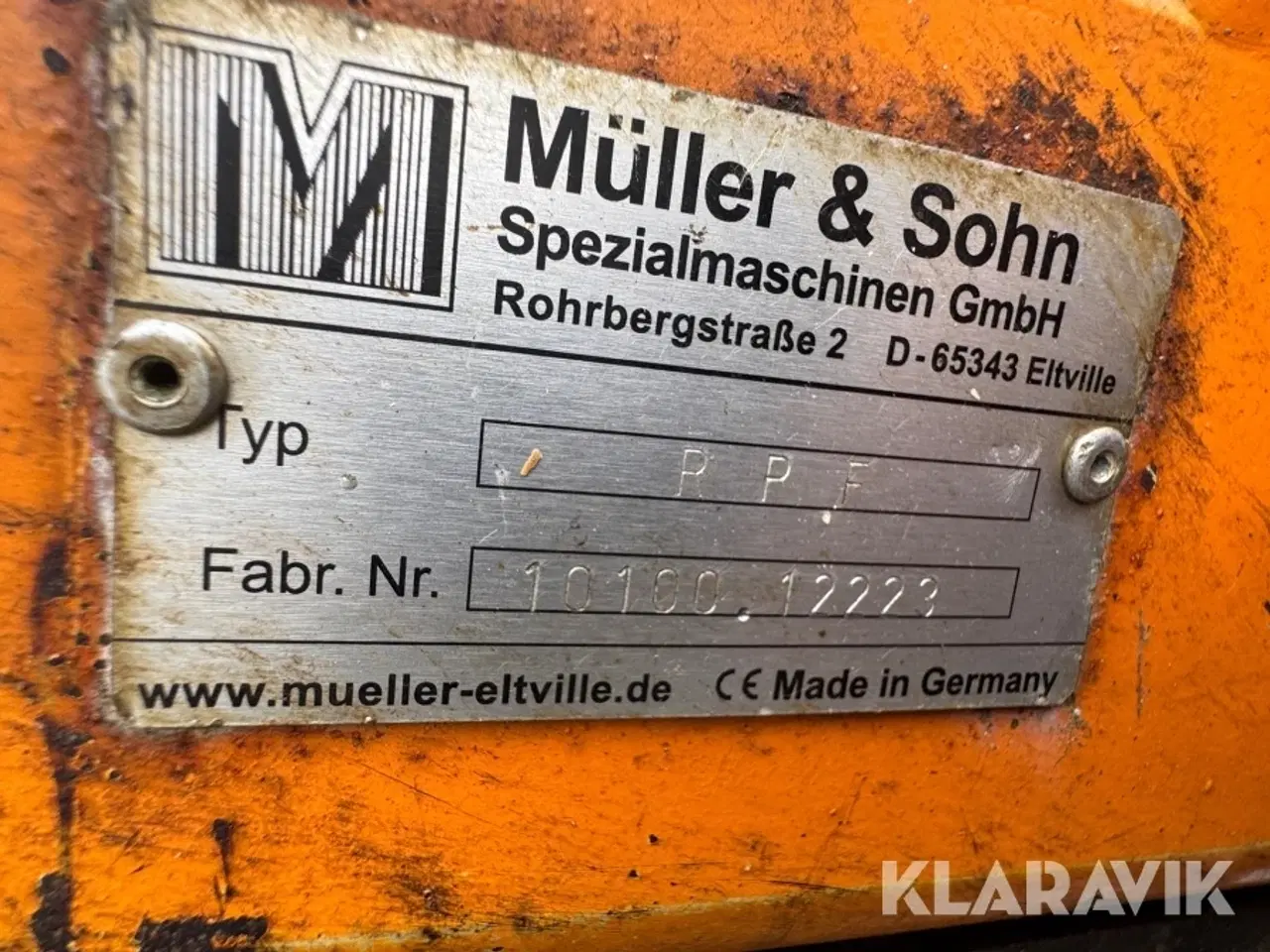 Billede 4 - Slåmaskine - Sideklipper Müller RPF