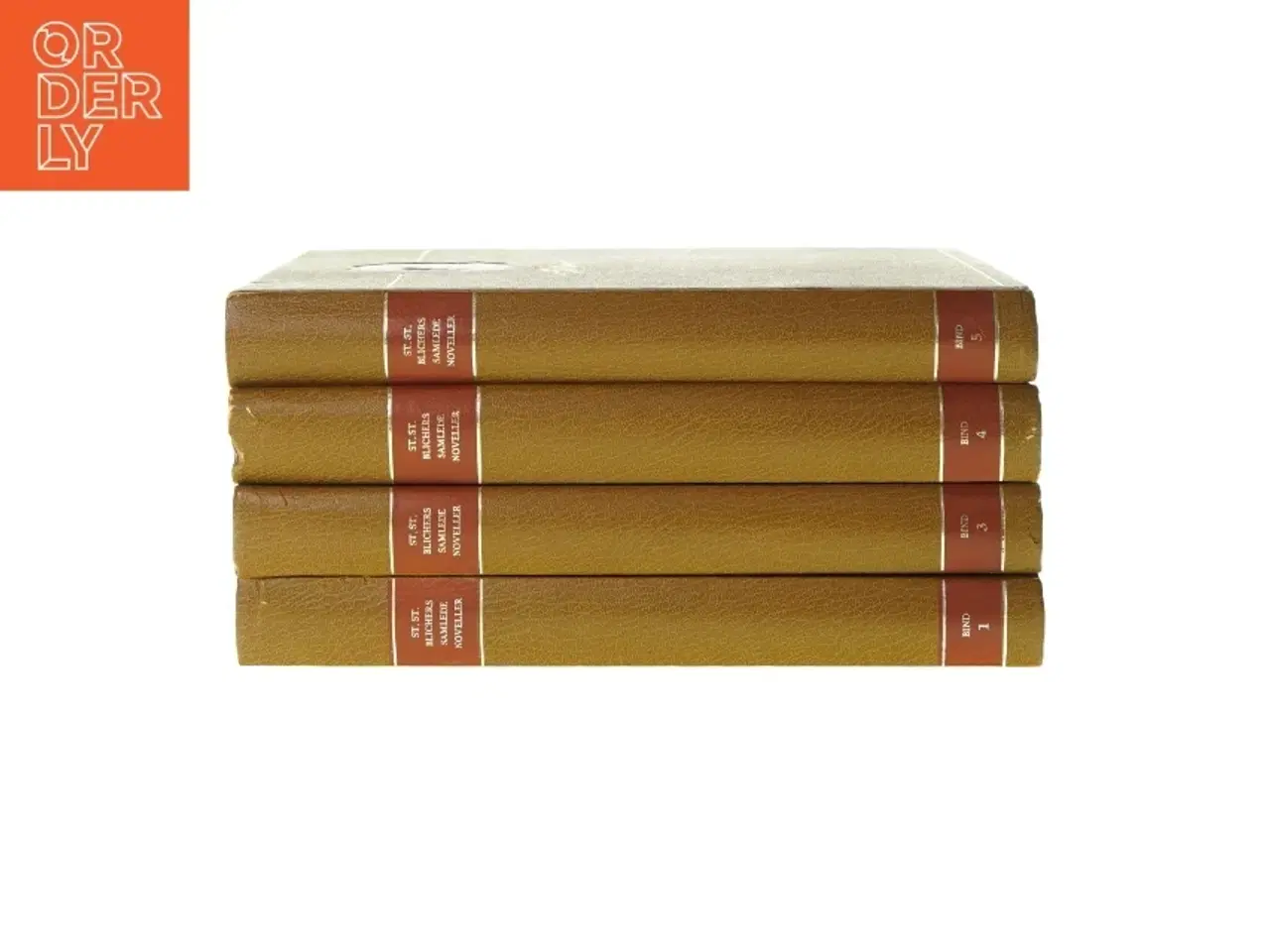 Billede 2 - St. St. Blichers samlede noveller - bind 1, 3, 4 og 5 (bog)