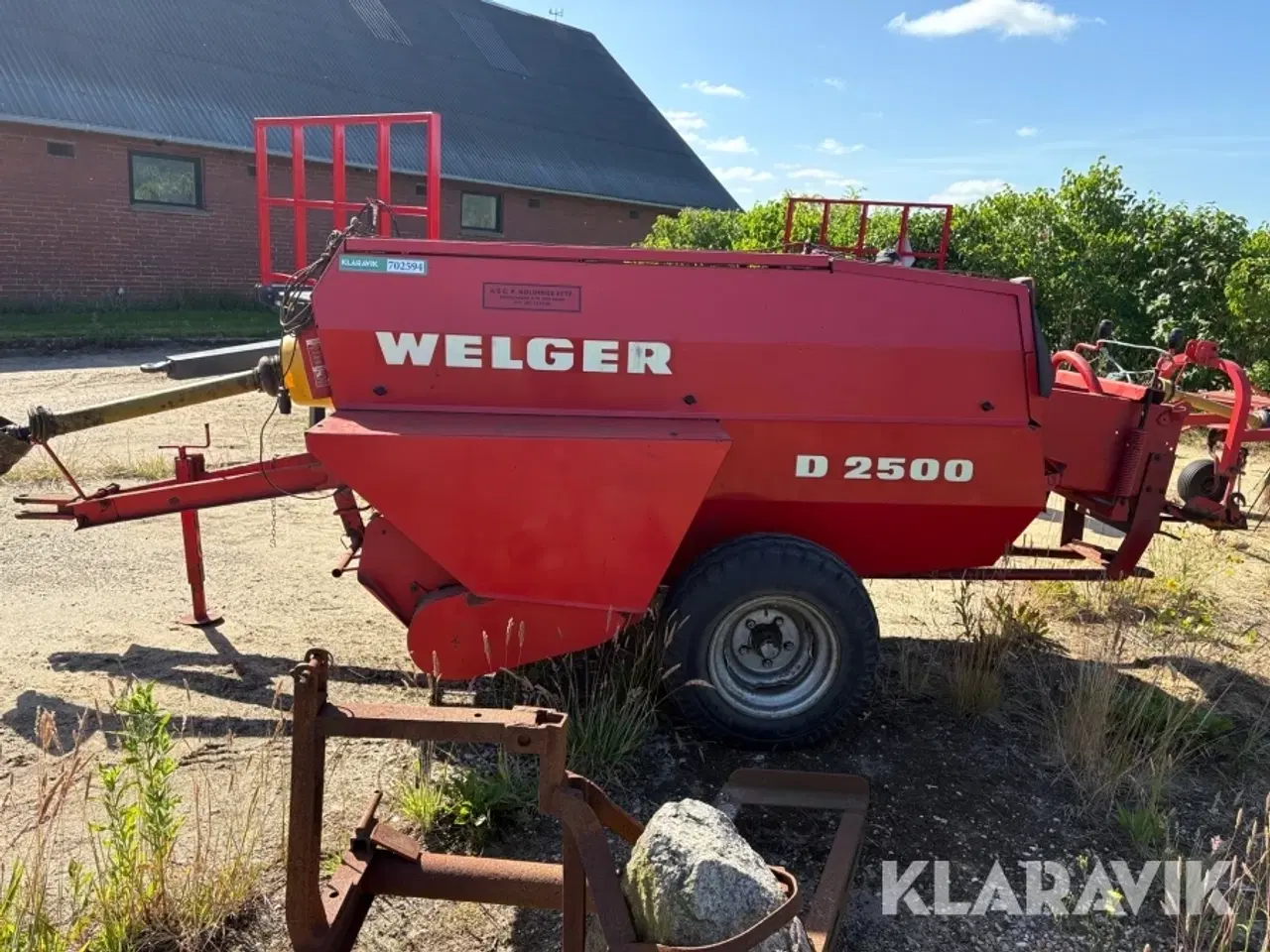 Billede 6 - Ballepresser Welger D2500