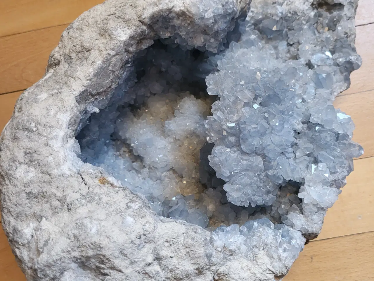 Billede 4 - KUN 1499 kr for 8,4 kg CELESTIT GEODE