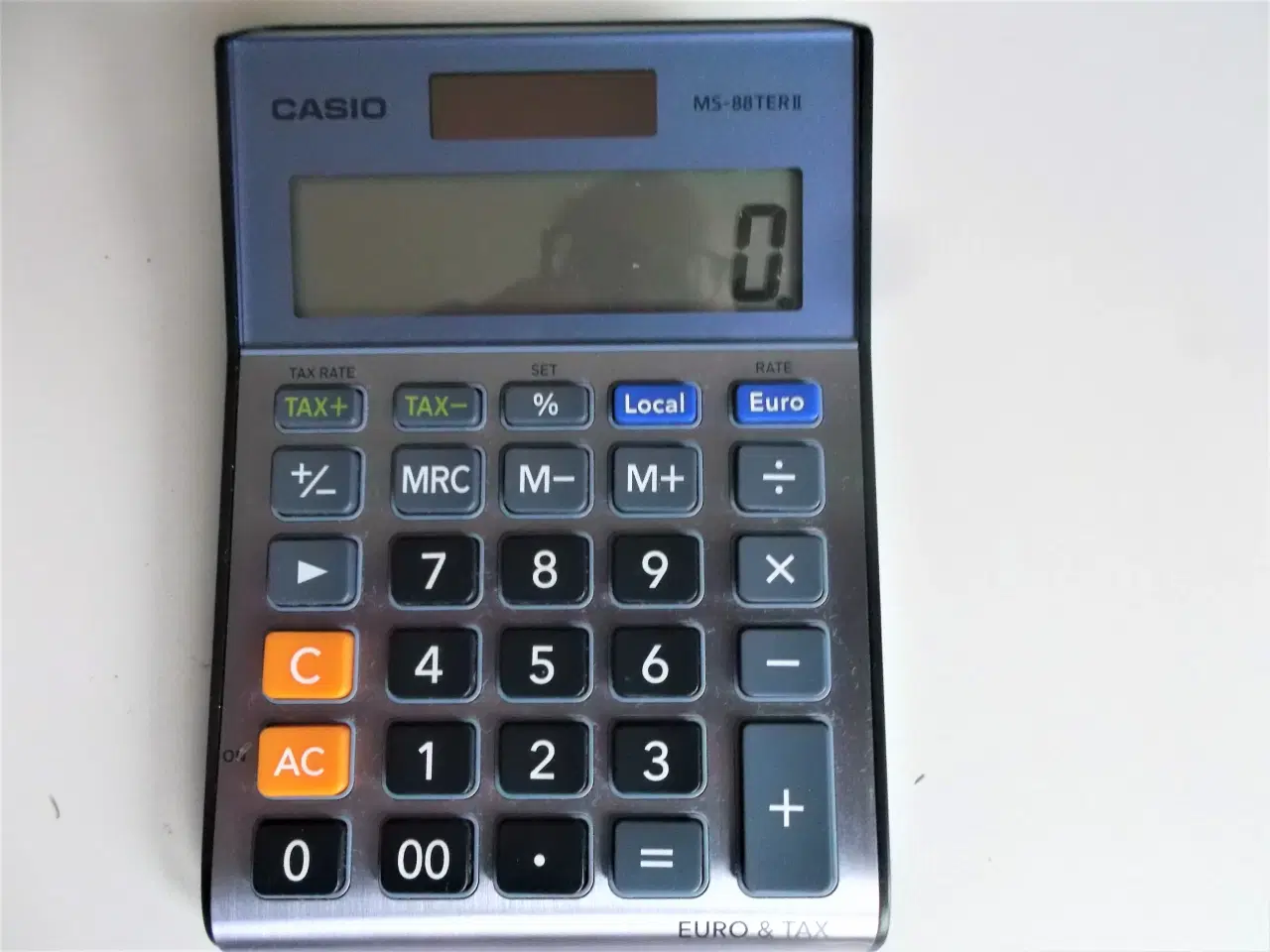 Billede 1 - Casio MS-88TERII - Skrivebords-regnemaskine