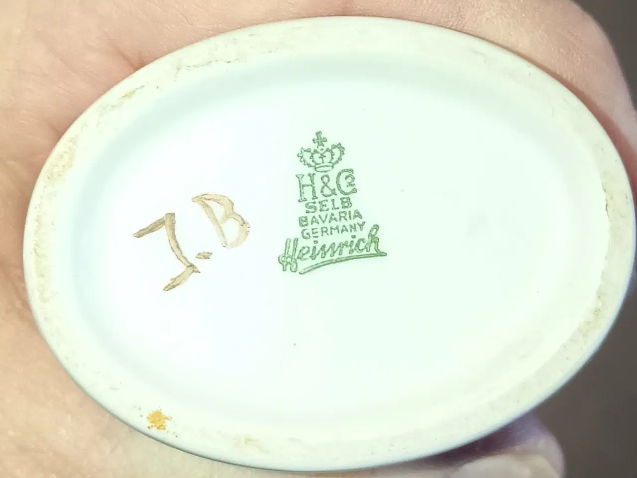 Billede 4 - Vase med kæmpe solhat - håndmalet