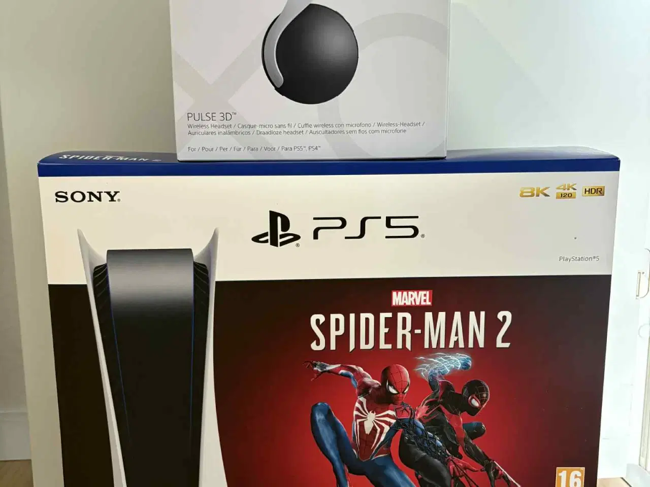 Billede 7 - Playstation 5 Konsol Sort/Hvid + Pulse 3D Headset
