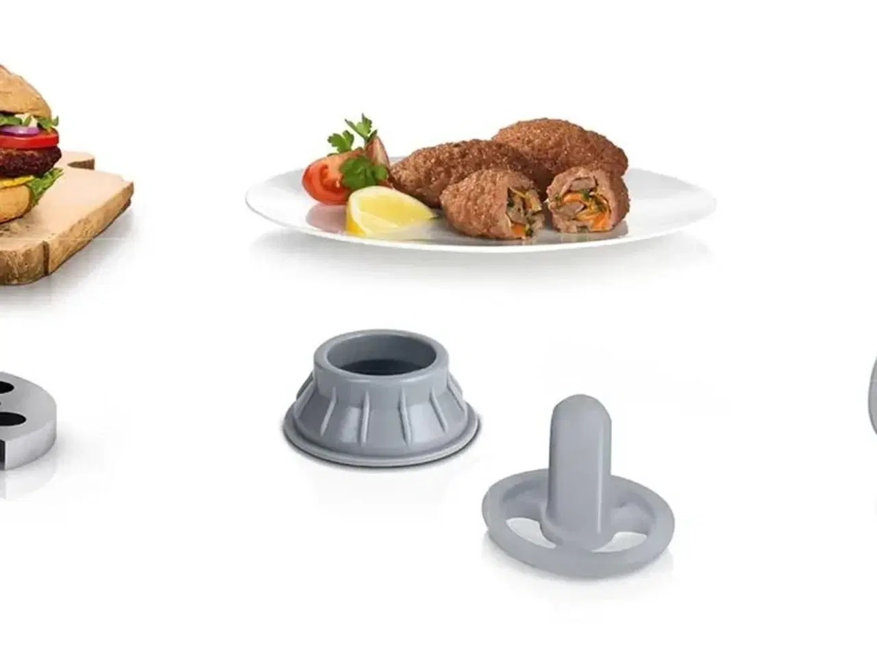 Billede 3 - Kødhakker Bosch MFW2520W – 1.500 W, rustfrit stål/hvid