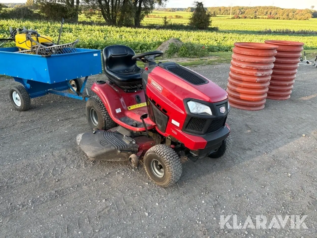 Billede 3 - Havetraktor med vogn Craftsman 917