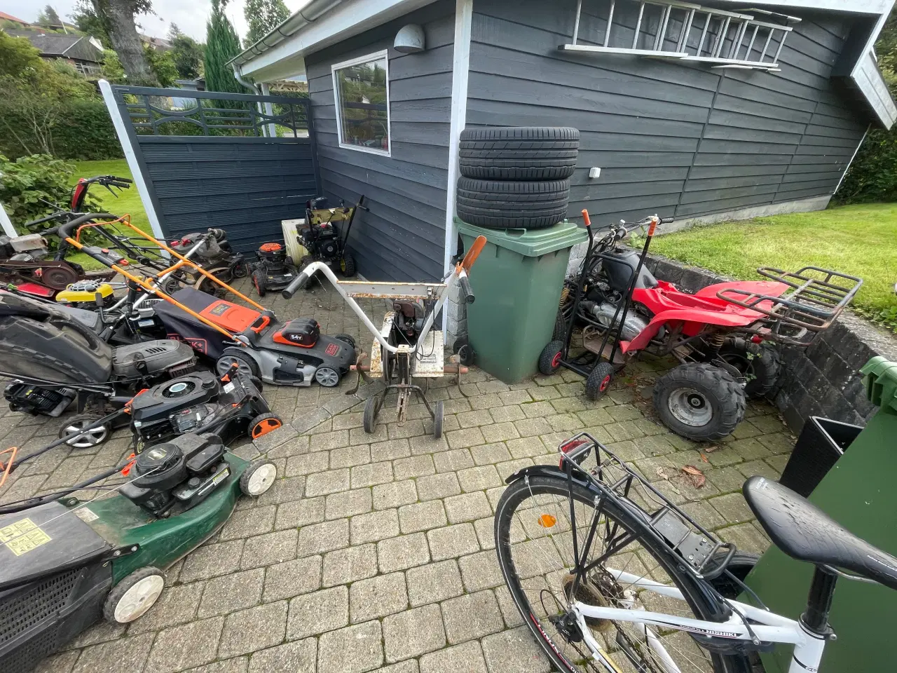 Billede 7 - Plæneklipper fræser trimer atv 