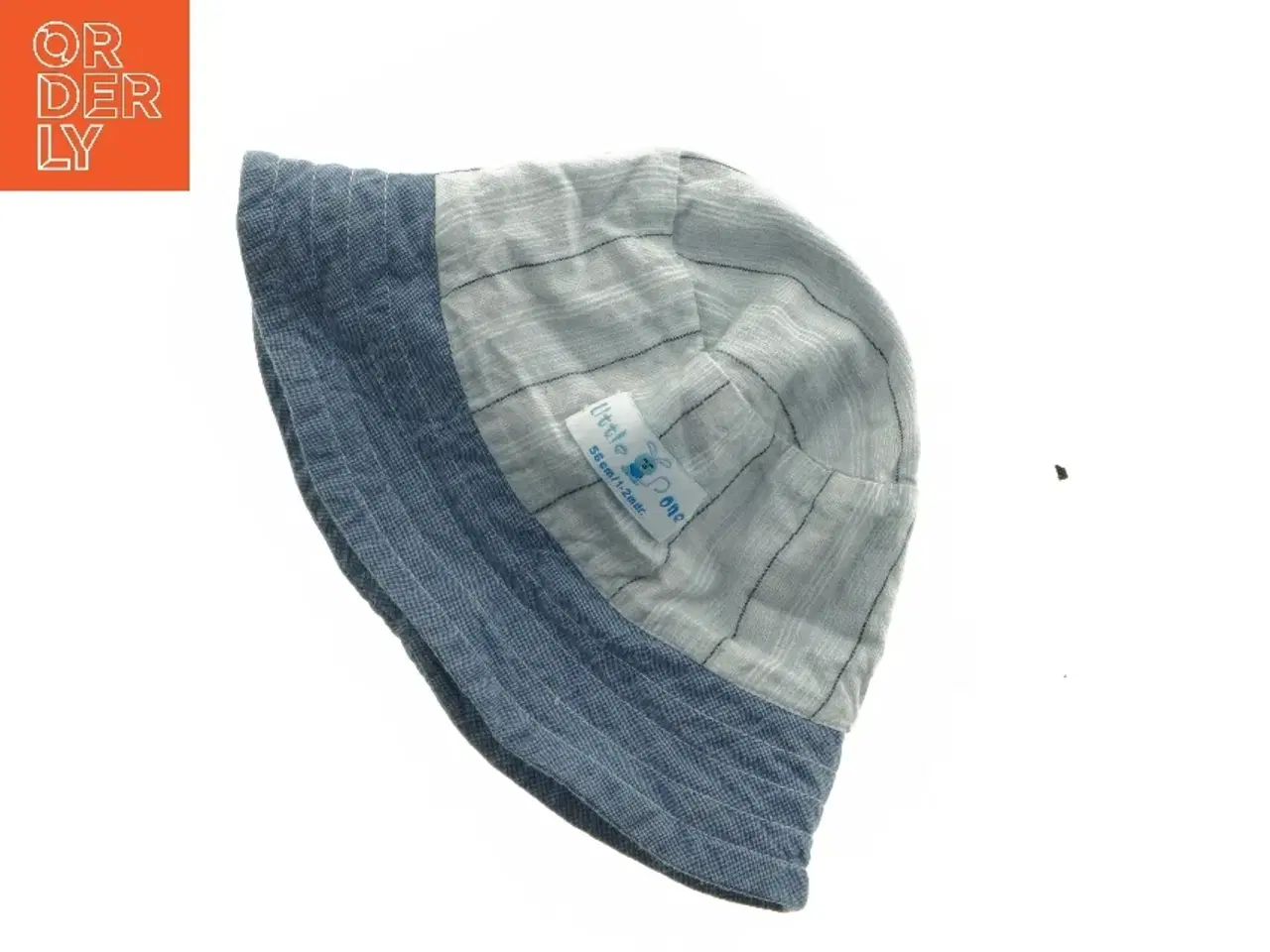 Billede 4 - Blå hat (str. 1-2 måneder)