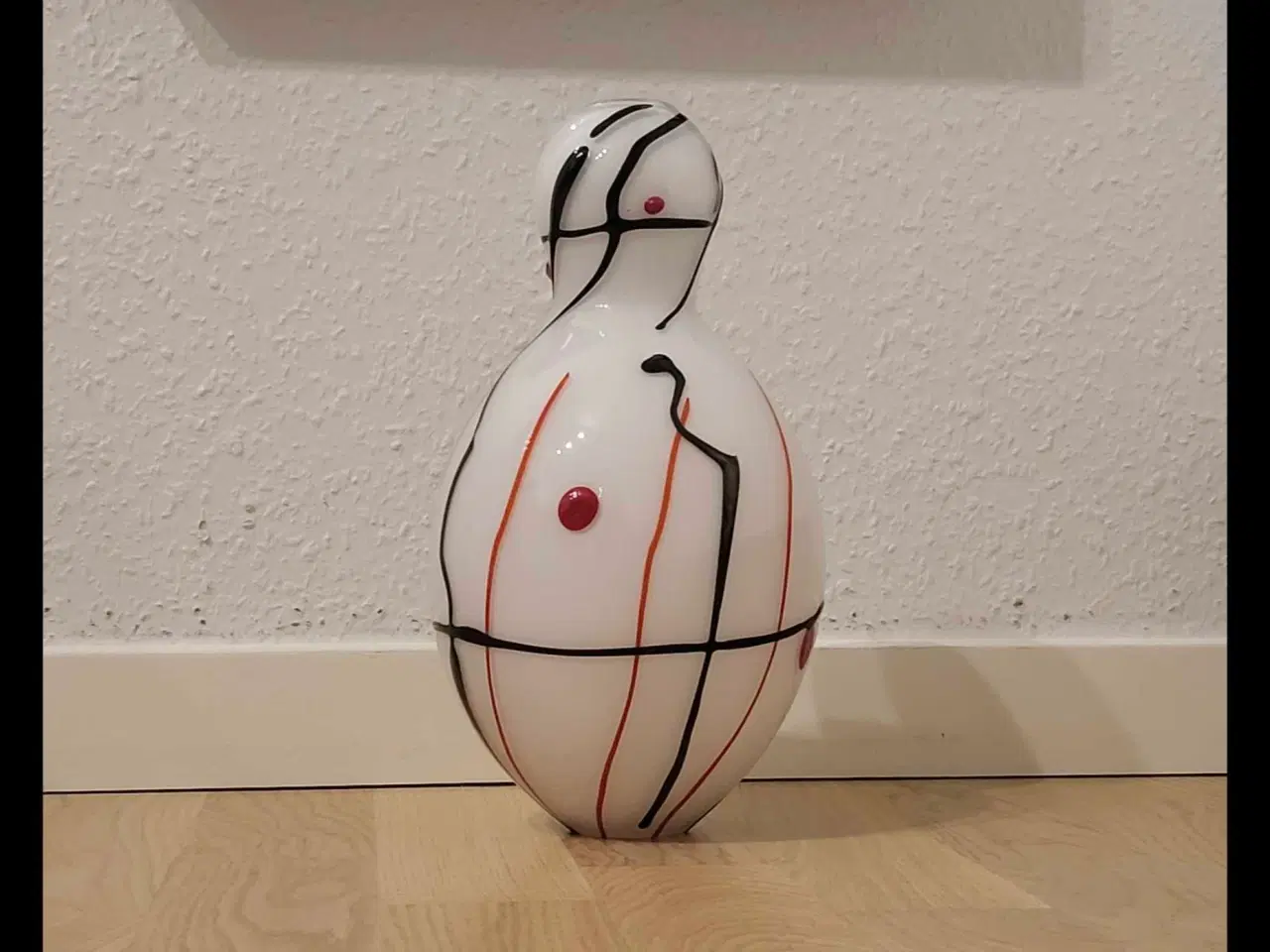 Billede 1 - Fin vase i smukke farver