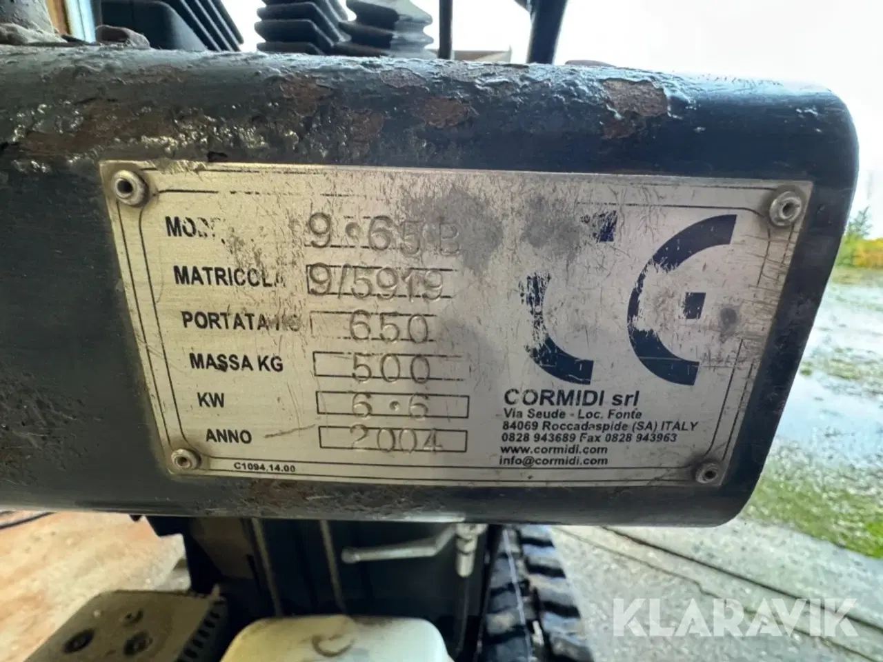 Billede 5 - Dumper Cormidi 65 B