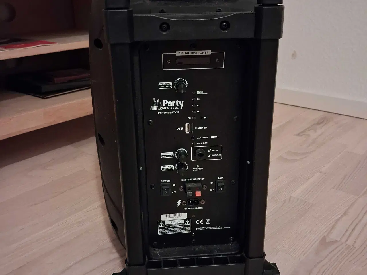 Billede 5 - PARTY-MEETY10 Transportabel højtaler