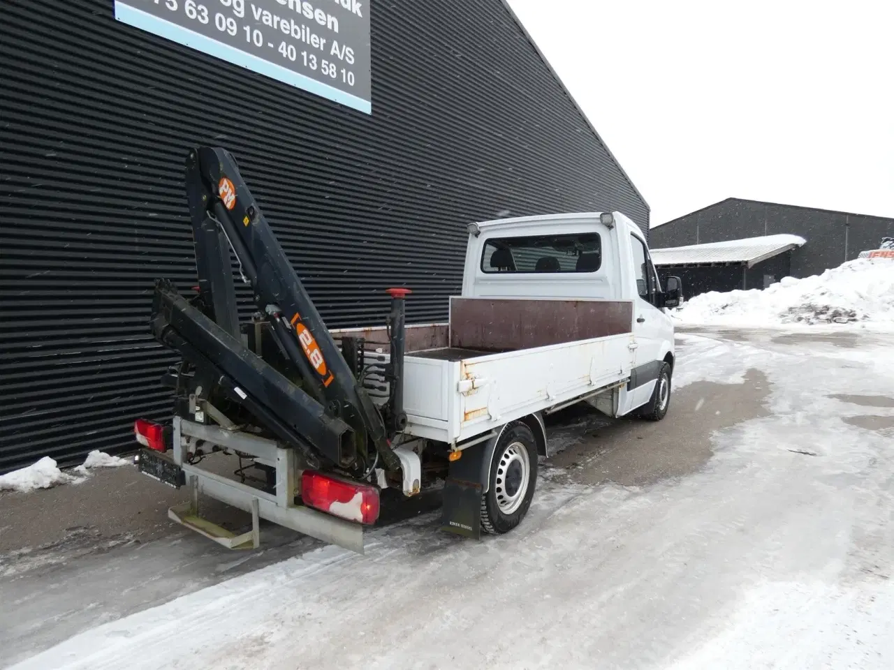 Billede 5 - Mercedes-Benz Sprinter 316 2,1 CDI KRANBIL 163HK Ladv./Chas. Man.