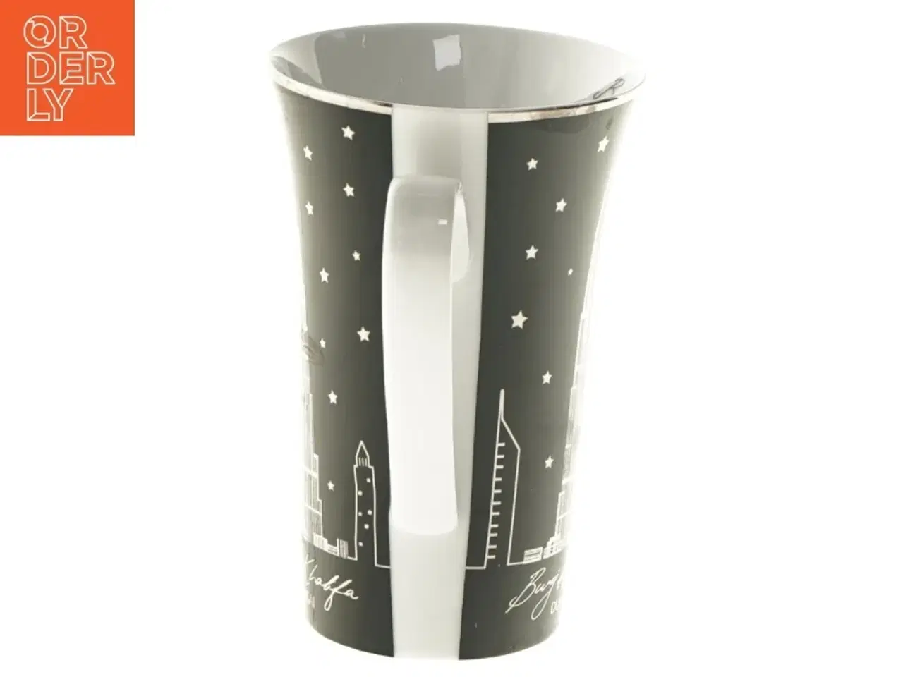 Billede 6 - Dubai souvenir krus med Burj Khalifa design fra Dubai (str. Ø 9,5x15 cm)