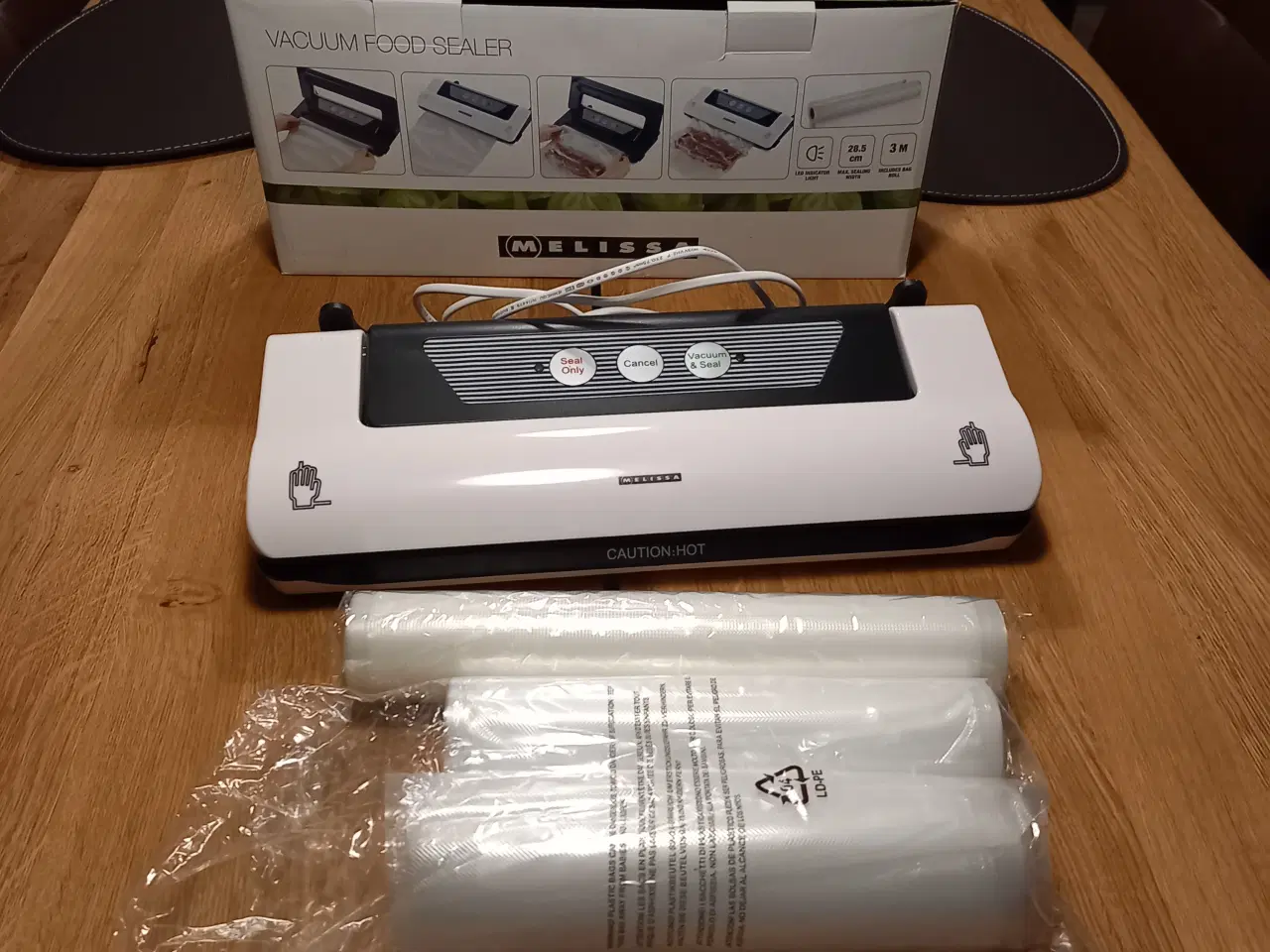 Billede 4 - Sous-vide, vacuumpakker og opskriftsbog