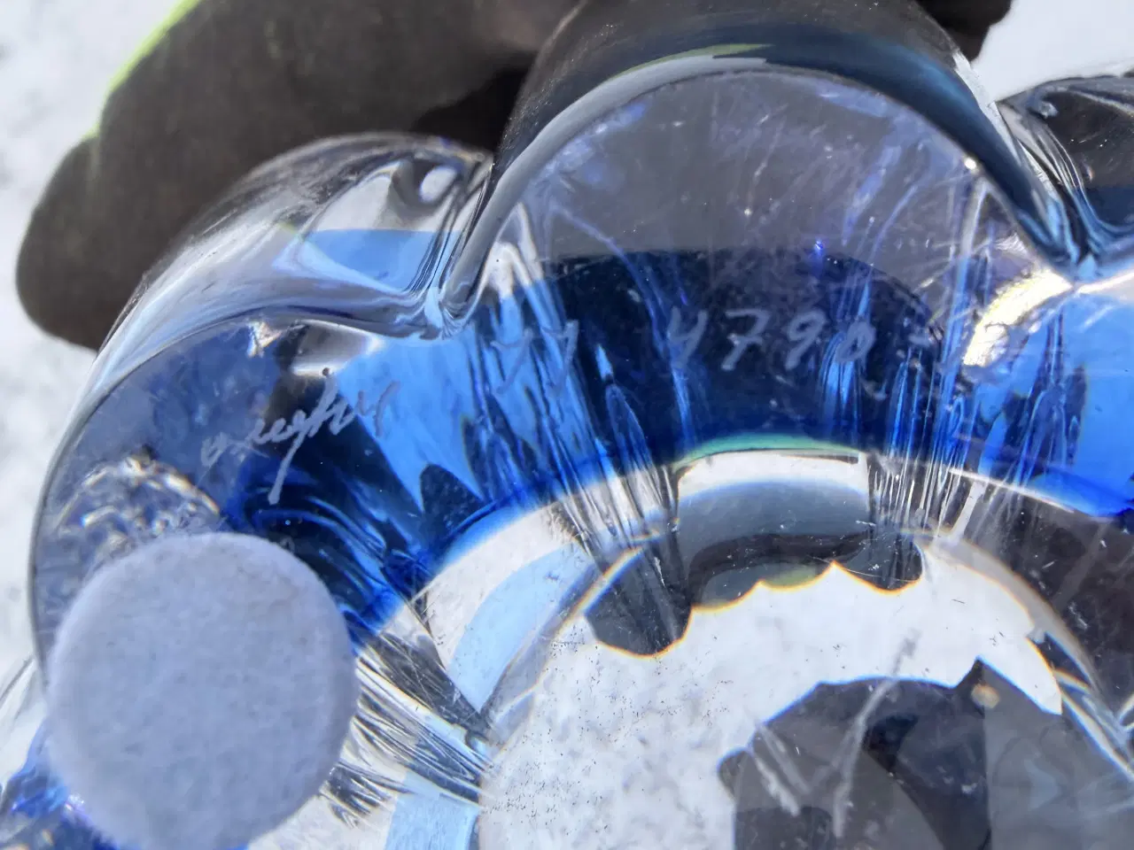 Billede 3 - Orrefors Mayflower glasskål/vase, designet af Ja