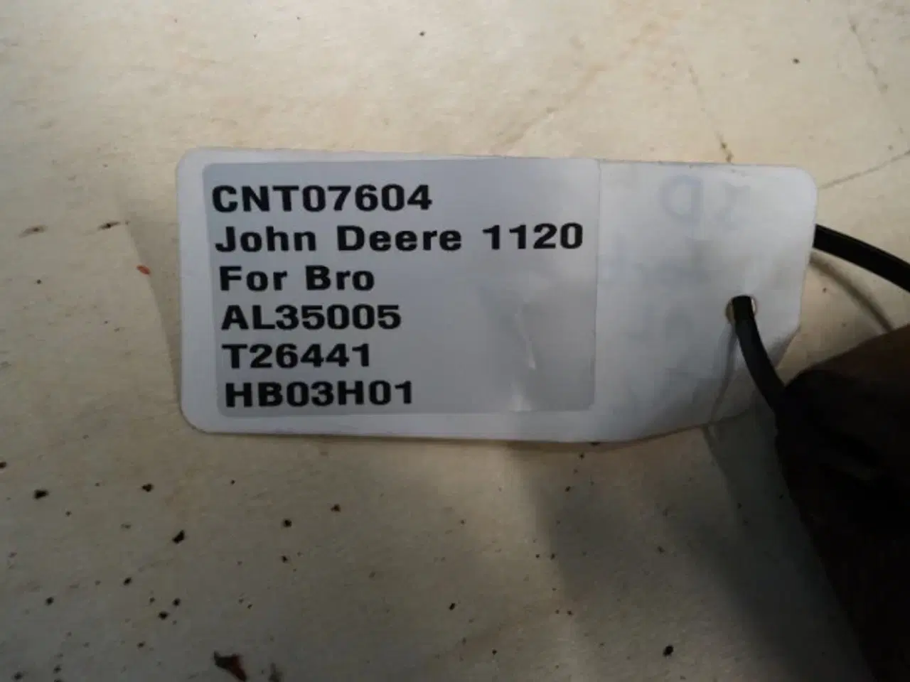 Billede 10 - John Deere 1120 Support AL35005