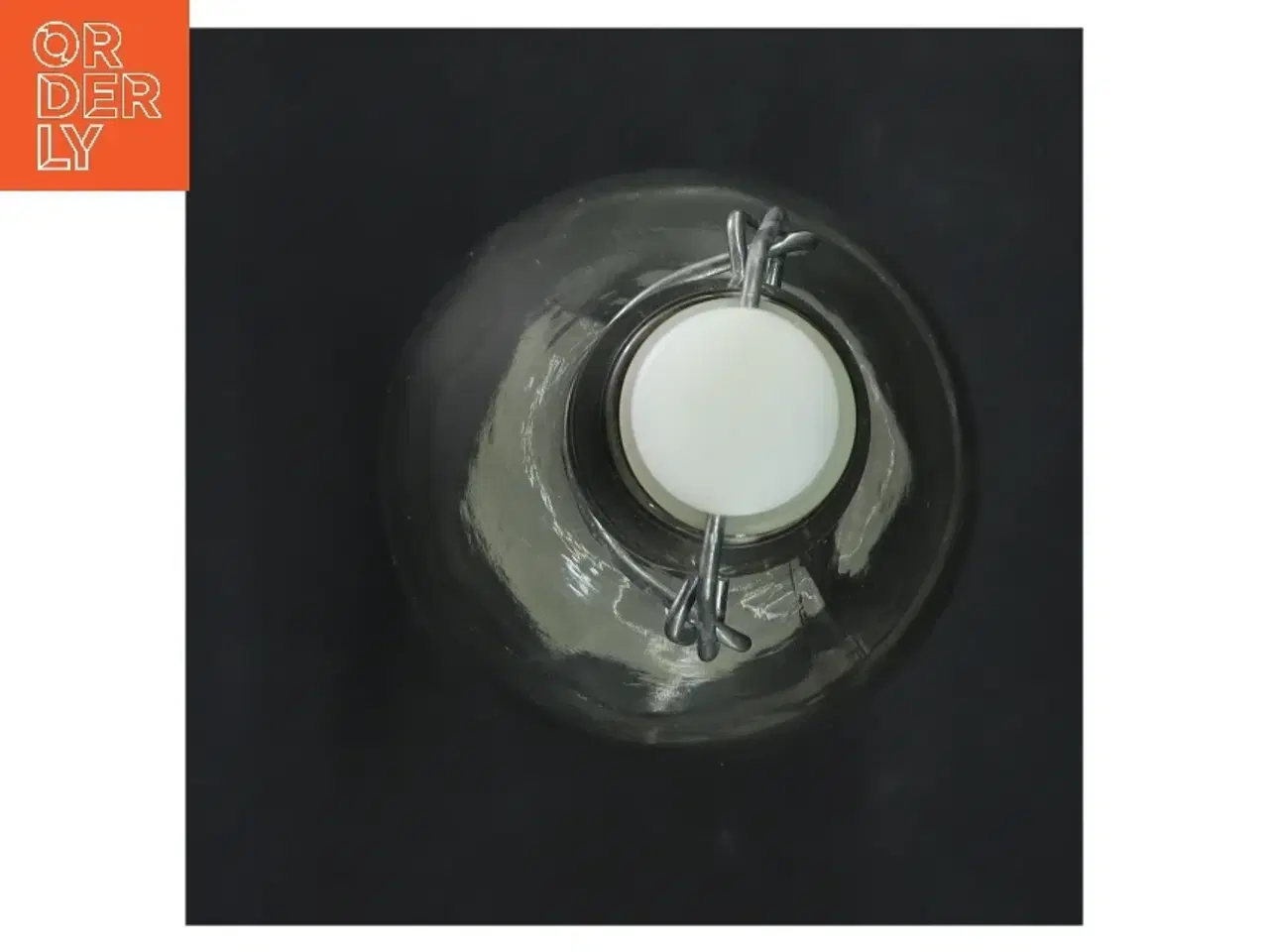 Billede 2 - Glasflaske med patentlåg (str. 32,5 cm)