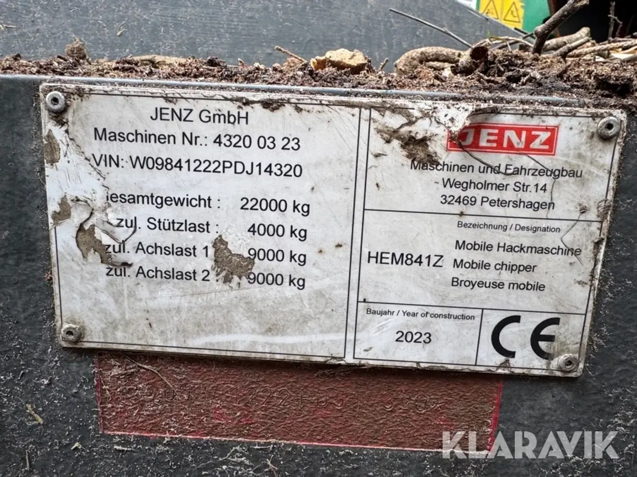 Billede 7 - Traktor Claas Xerion 4000 med flishugger