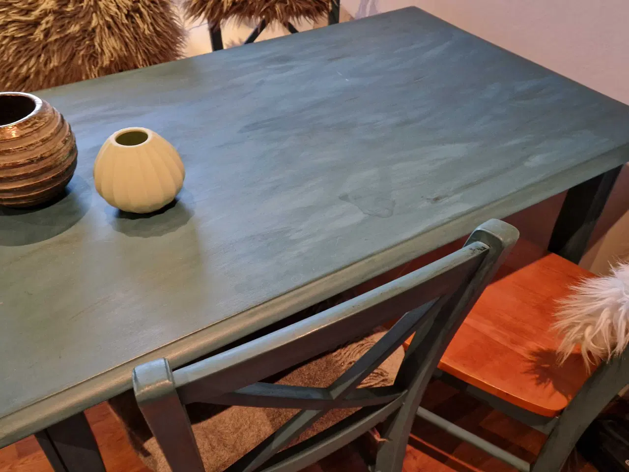 Billede 2 - Spisebord med 4 stole