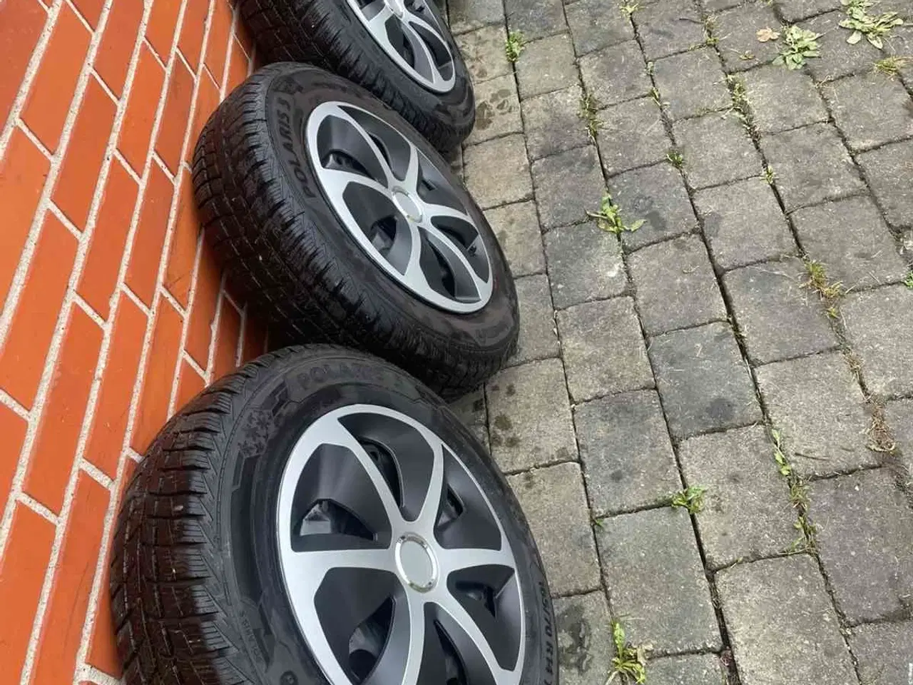 Billede 3 - 5x100 14”vinterhjul med næste ny dæk