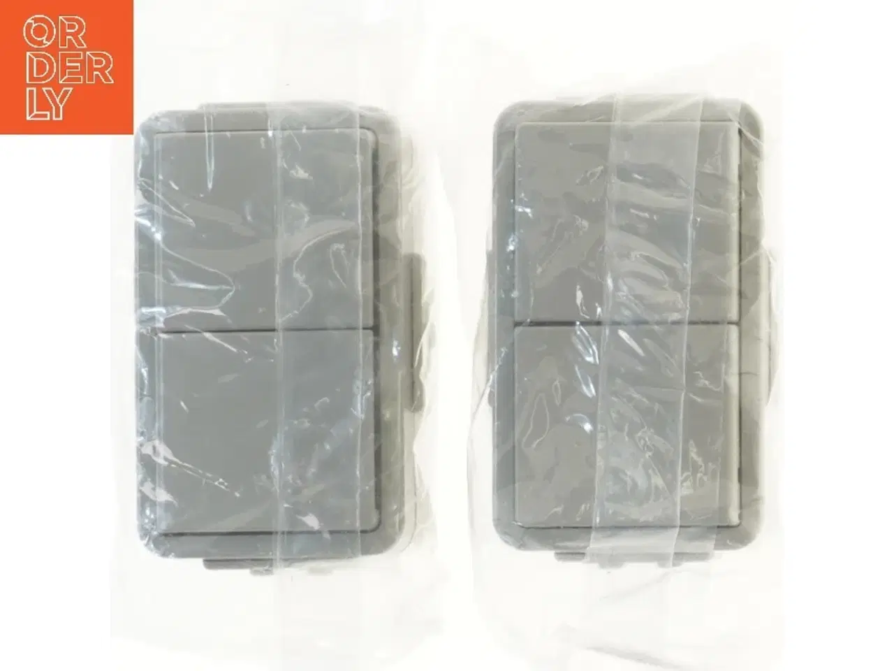 Billede 1 - Udendørs afbryderdåser fra Lauritz Knudsen (str. 12x7x5 cm)