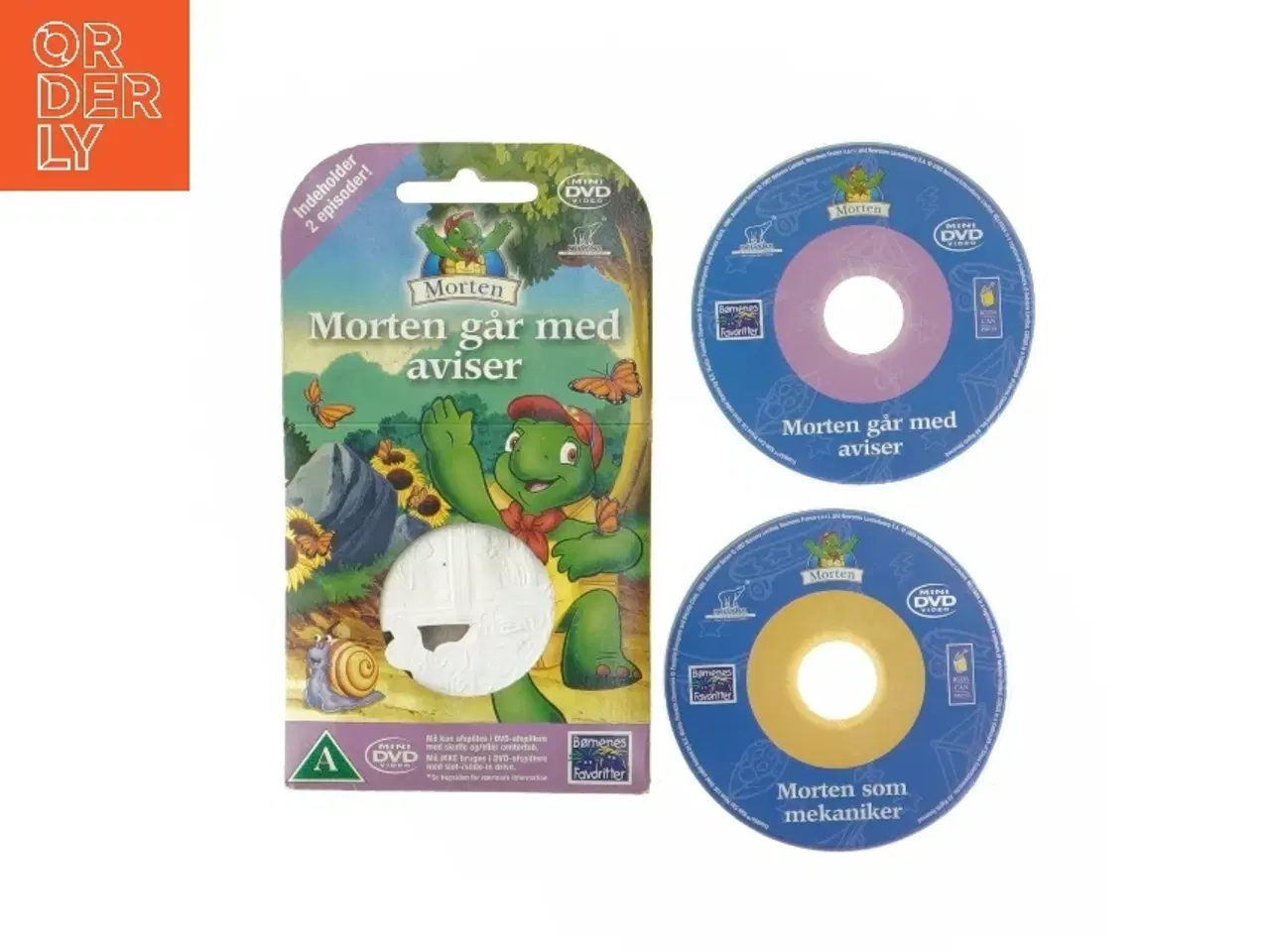 Billede 1 - Morten DVD med to episoder (str. 15x8,5 cm)