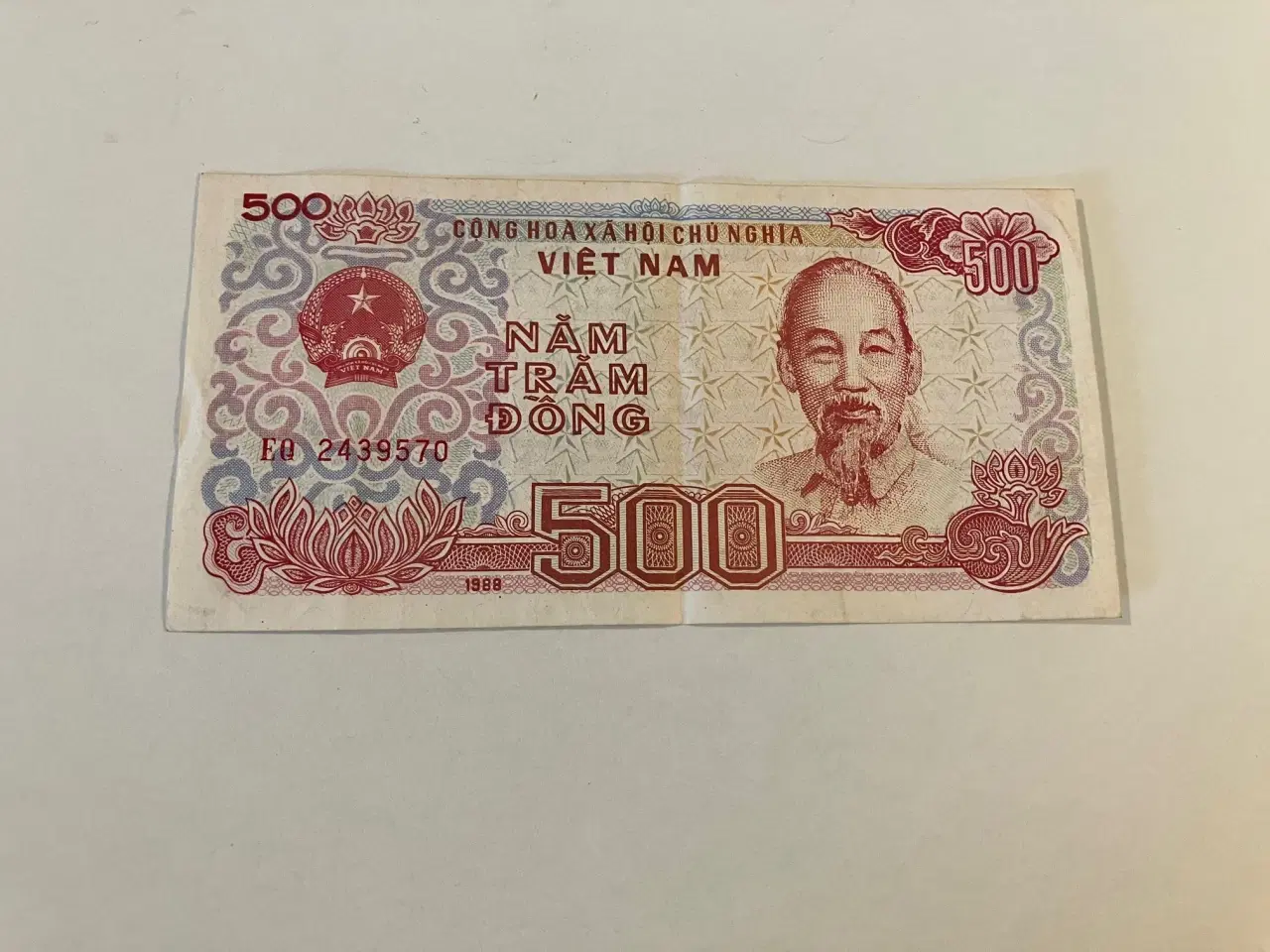 Billede 1 - 500 Dong 1988 Vietnam