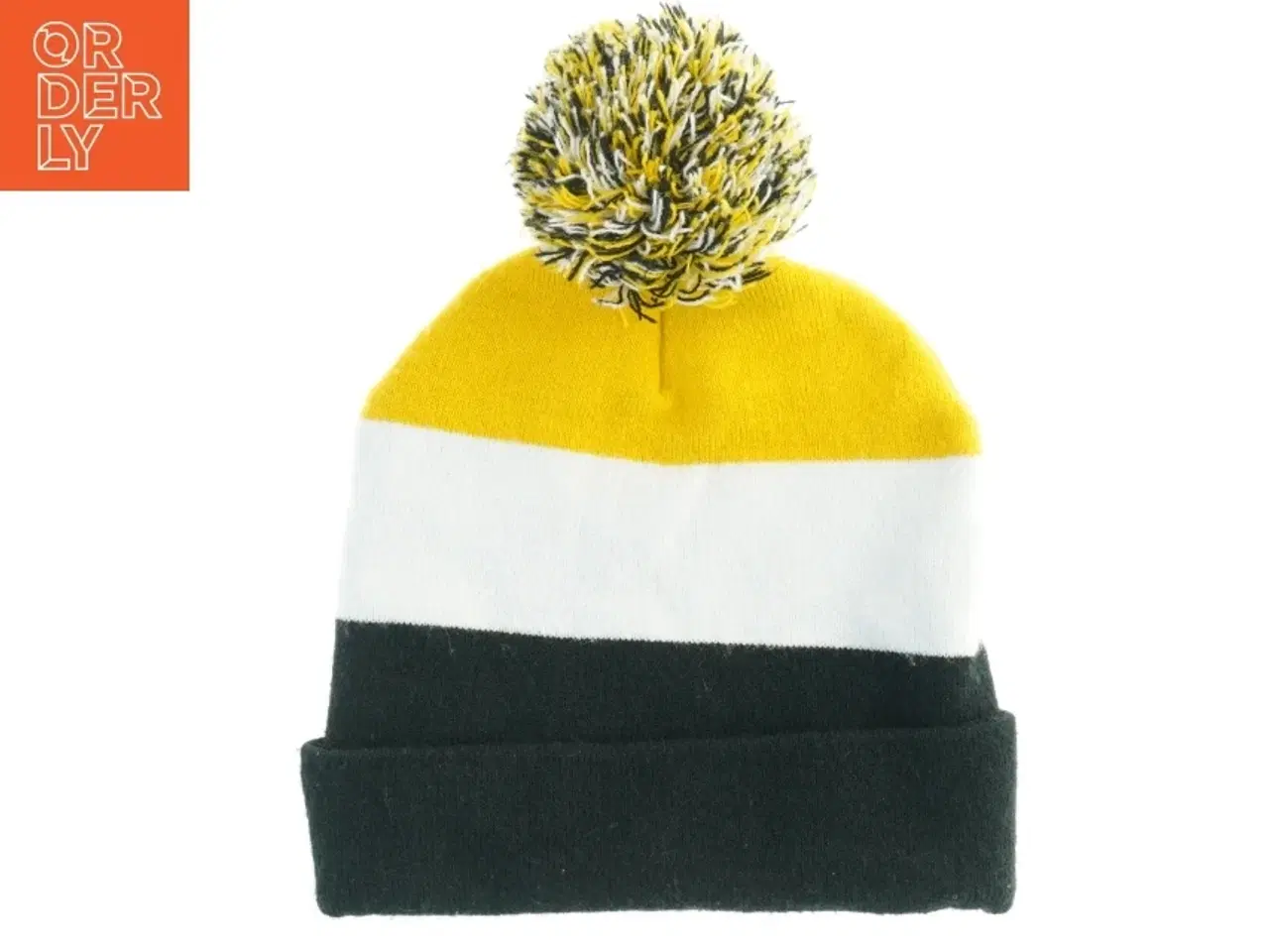 Billede 2 - Harry Potter Hufflepuff hue med kvast fra Harry Potter (str. Ø 23 cm)