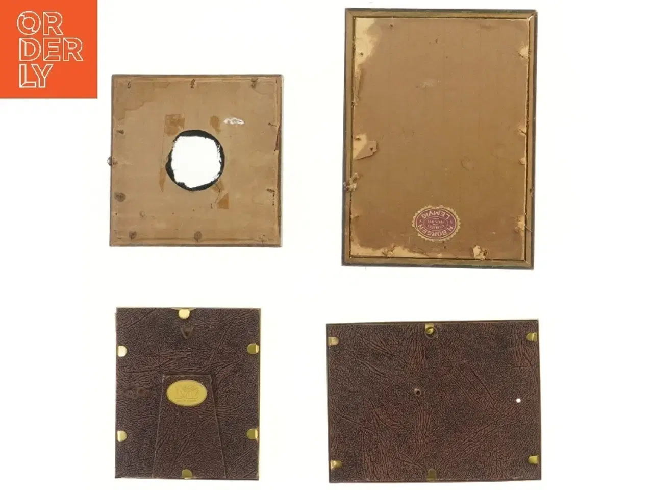 Billede 2 - Gamle billedrammer (str. 4 stk 20-13,5 cm)