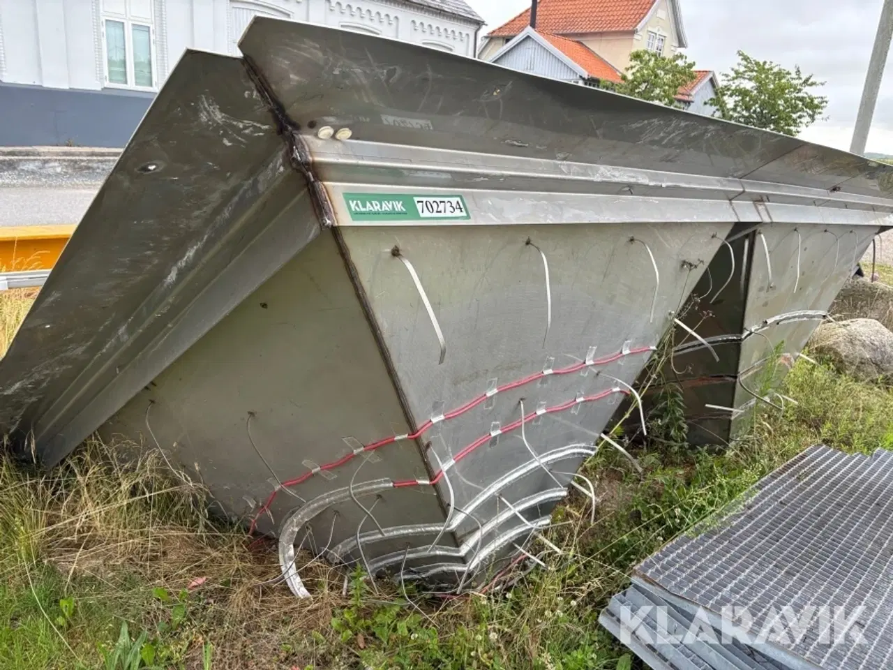 Billede 3 - Trakt til genanvendingsanlæg - specialbygget