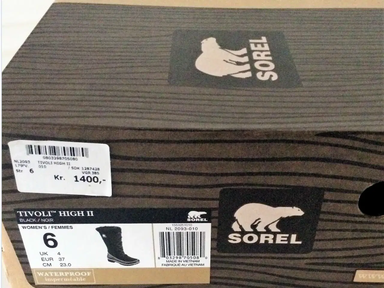 Billede 4 - Vinterstøvler, str. 37, Sorel