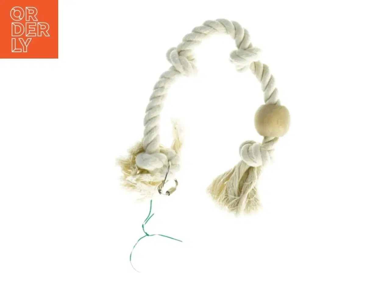 Billede 1 - Hundelegetøj i reb med trækugle (str. 58 cm)