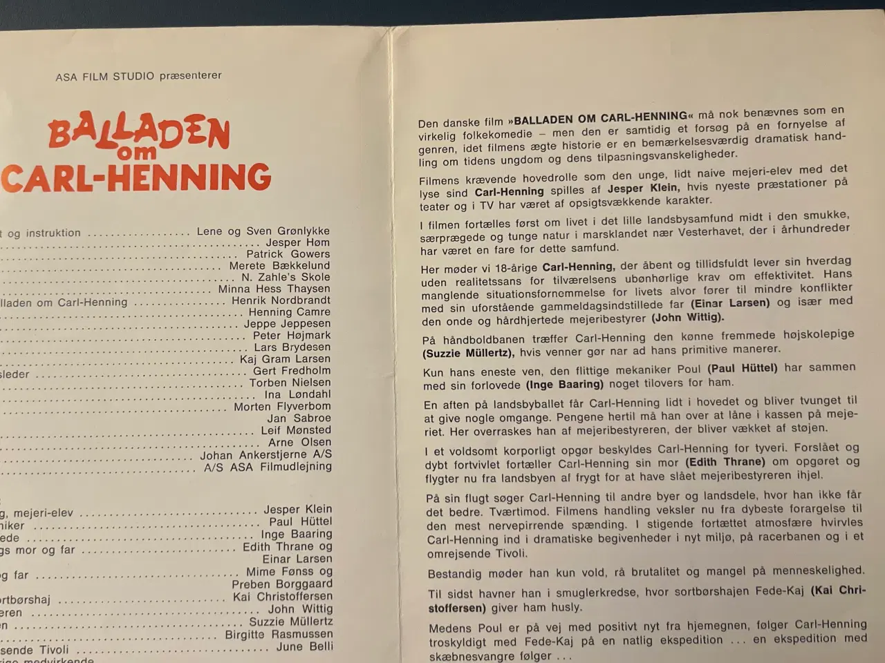 Billede 2 - Balladen om Carl Henning