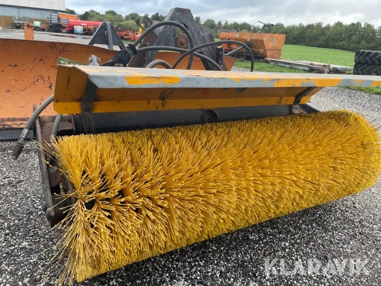 Billede 8 - GMR Stensballe hydraulisk kost til traktor Stenballe