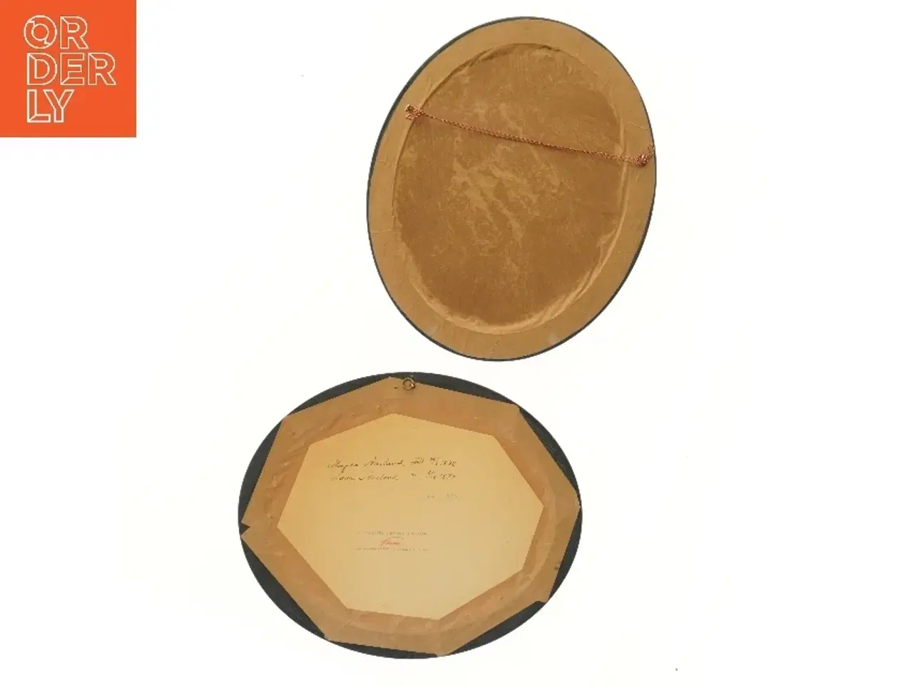 Billede 7 - Oval billederammer med fotografier (str. 37 cm)