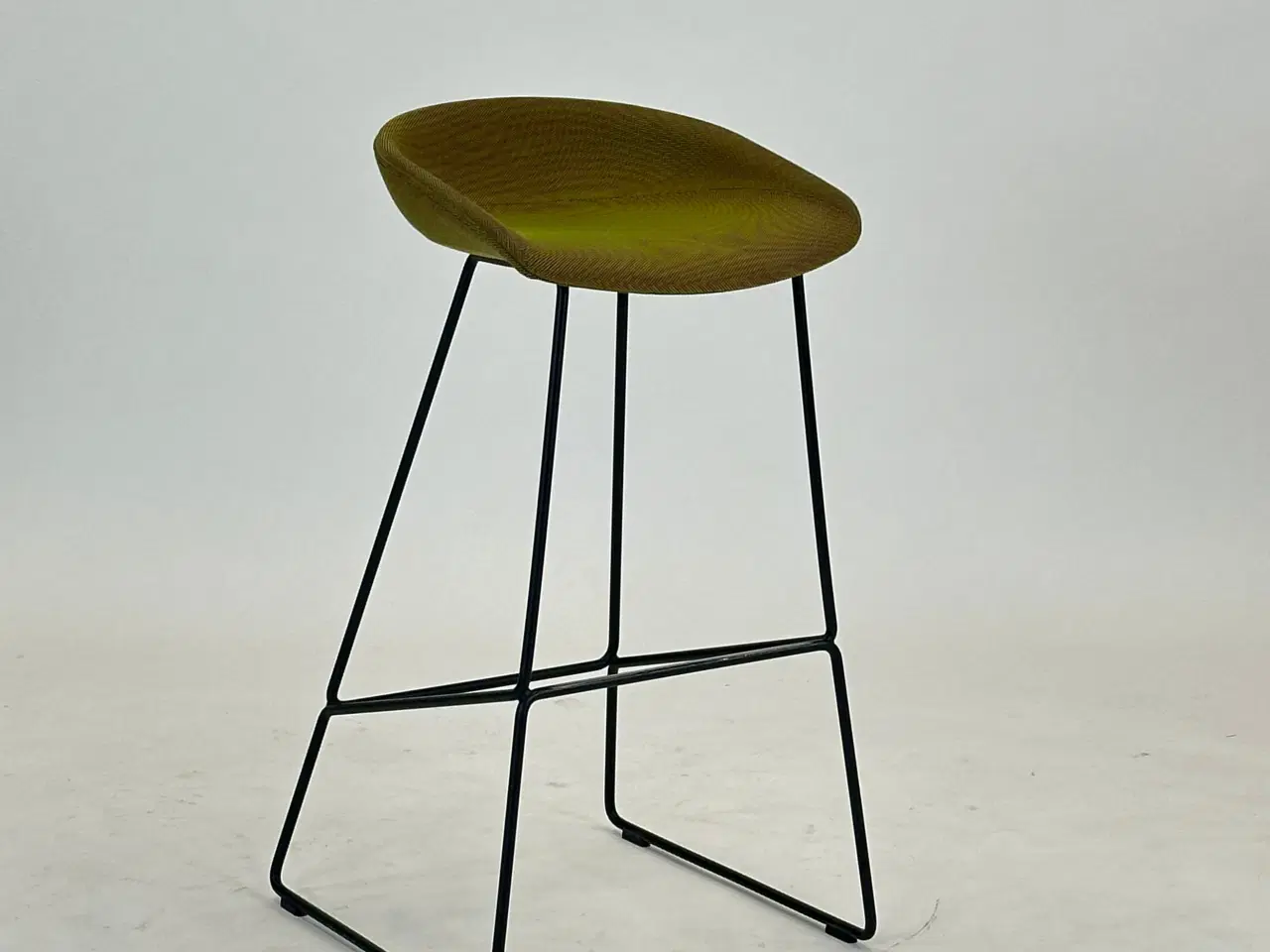 Billede 1 - HAY About A Stool - AAS 38 Barstol Grøn/Pink
