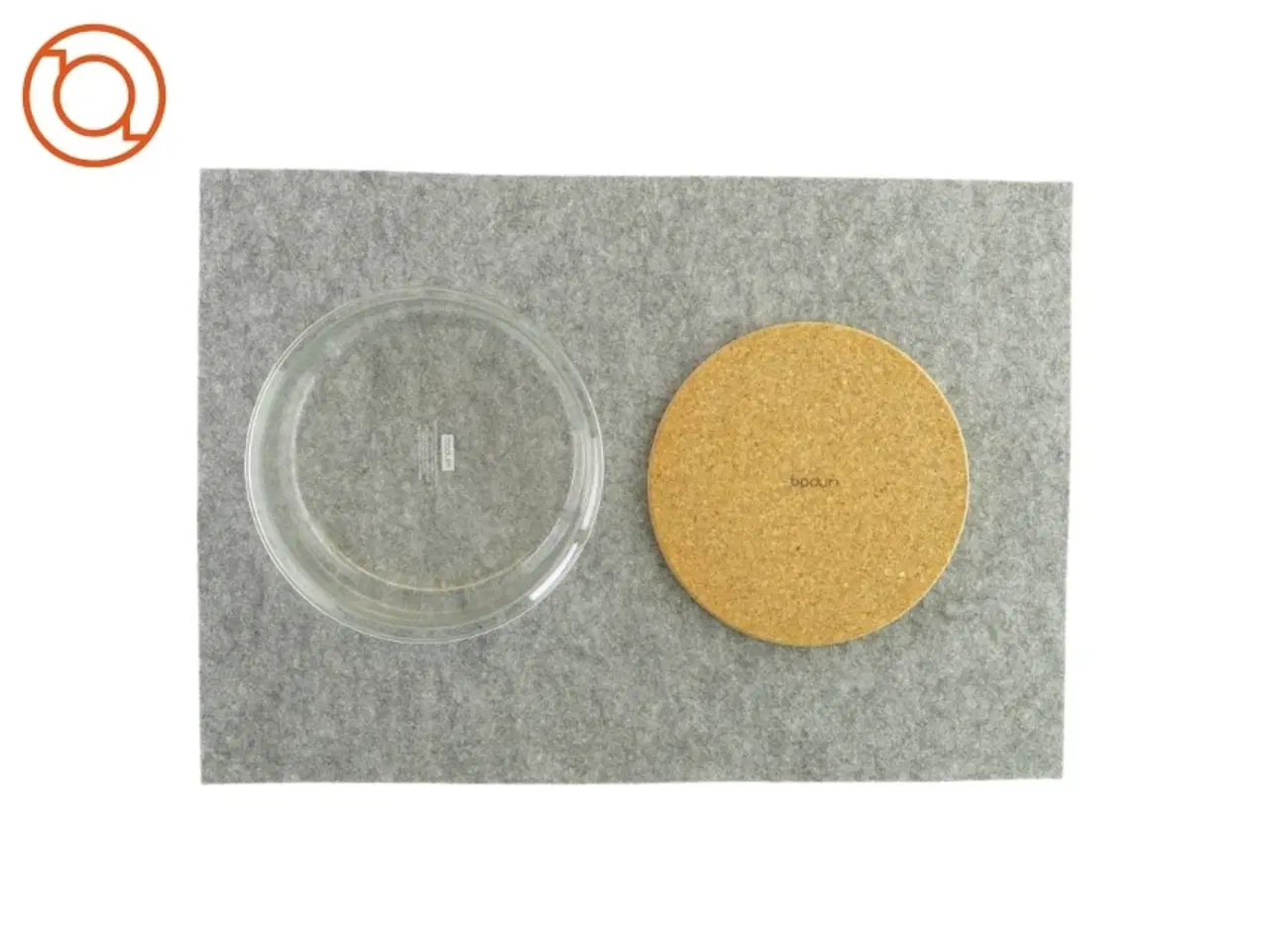 Billede 2 - Glasskål med kork låg fra Bodum