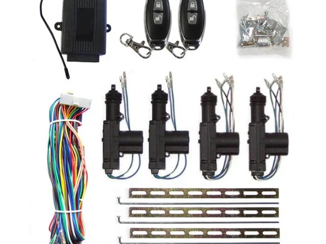 Billede 1 - Centrallåsesæt m. fjernbetjening