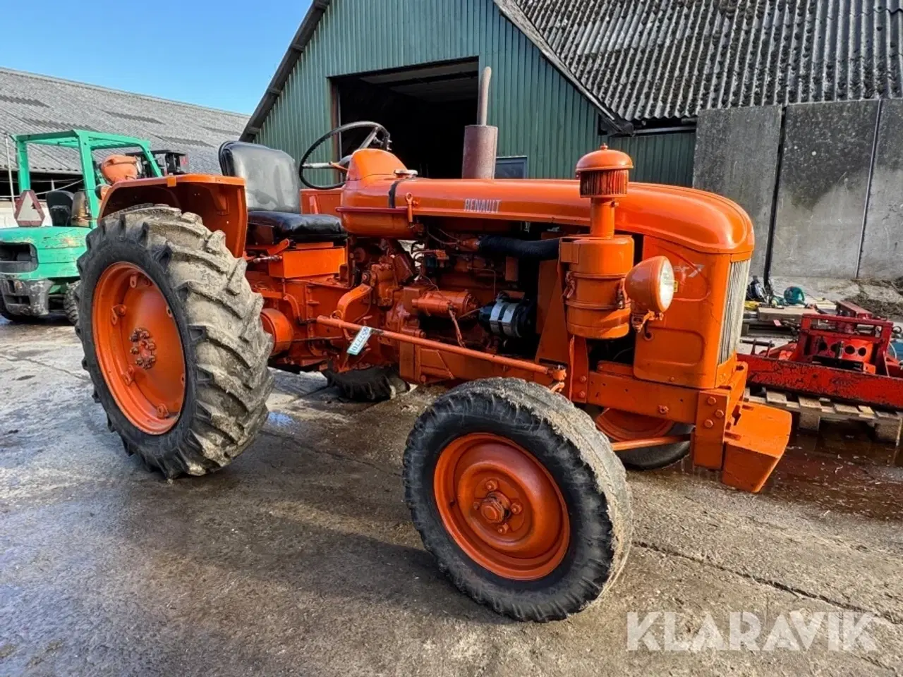 Billede 2 - Veterantraktor Renault Super 7