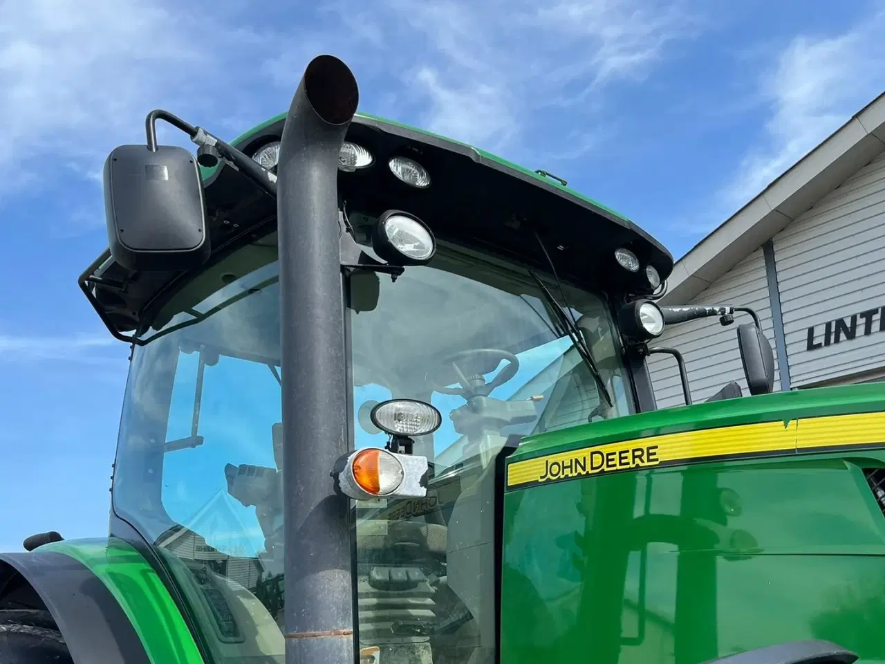 Billede 21 - John Deere 7230R Med frontlift. Stor stærk traktor til små penge